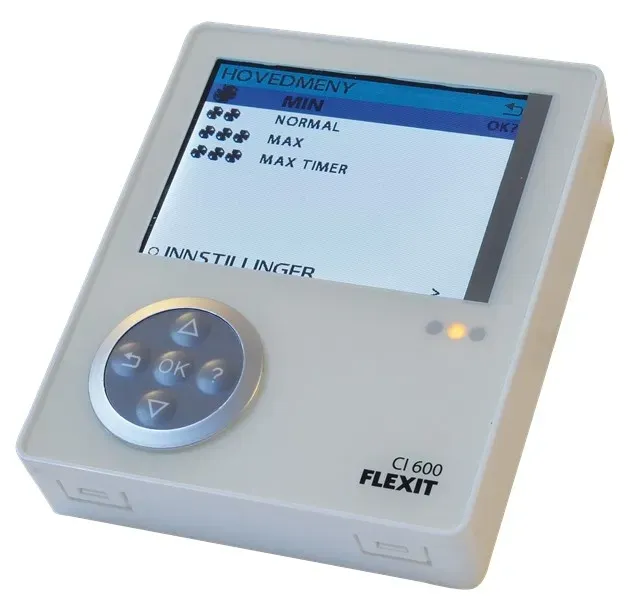 Flexit CI 600 styrepanel boligventilasjon